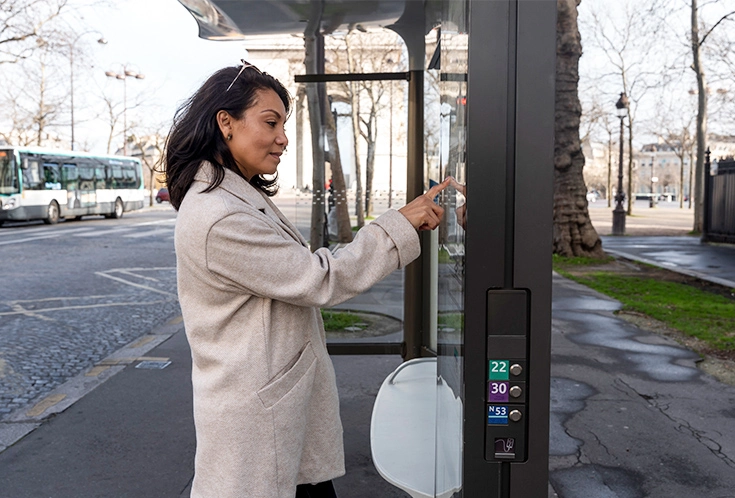 Enhancing Passenger Experience With Bus Touch Screen